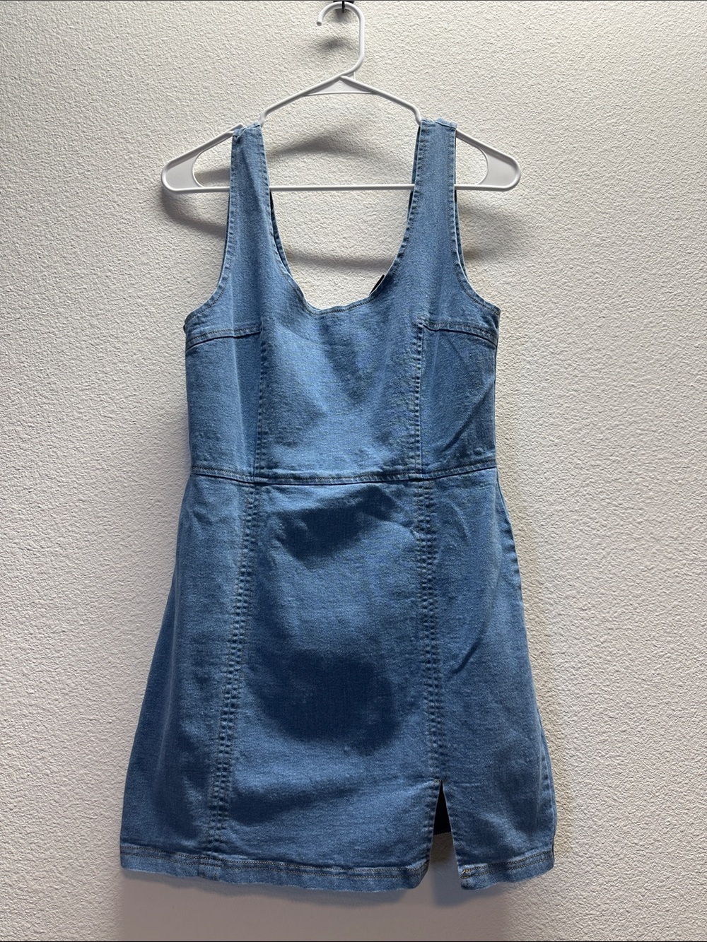 Vici Light Blue Denim Tank Mini Dress Women’s Size Medium